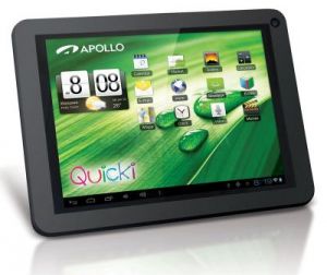 Apollo PC TABLET QUICKI 801 A13 512MB 8" 4GB Wi-Fi And 4.0
