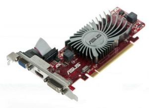 ASUS AMD Radeon HD5450 1024MB DDR3/32bit DVI/HDMI PCI-E (650/1200) (Low Profile) (chłodzenie pasywne