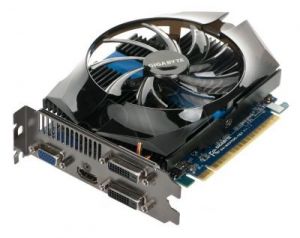 GIGABYTE GeForce GTX 650 Ti 1024MB DDR5/128bit DVI/HDMI PCI-E (1032/5400) (wer. OC - OverClock)