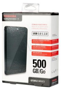 TOSHIBA HDD STOR E BASICS 2,5" 500GB BLACK
