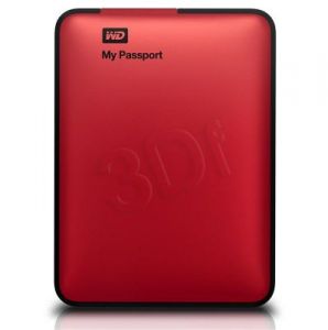 HDD WD MY PASSPORT 2TB 2.5'' WDBY8L0020BRD USB 3.0/2.0  RED