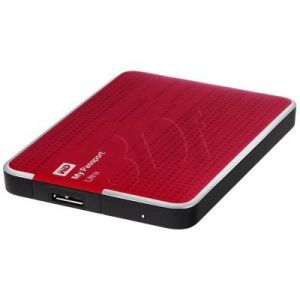 HDD WD MY PASSPORT ULTRA 1TB 2.5'' WDBZFP0010BRD USB 3.0/2.0 RED